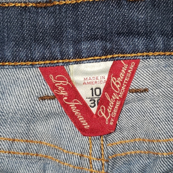 Lucky Brand dark blue bootcut denim jeans - Picture 2 of 7